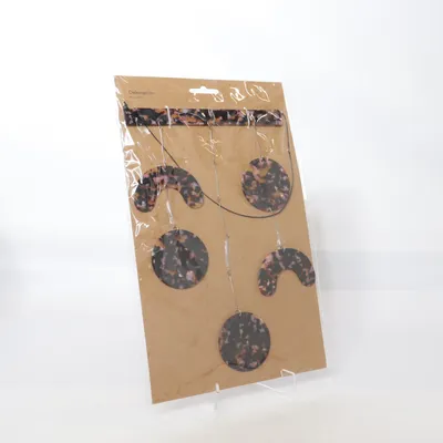 Smyckesset (Brun, Svart) från Lagerhaus Okänd metall, Plast