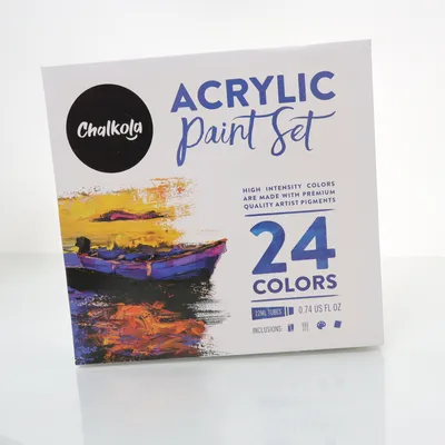 Acrylverf (Wit, Meerkleurig)