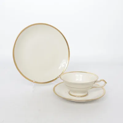 Ensemble de vaisselle (Blanc, Or) de Eschenbach