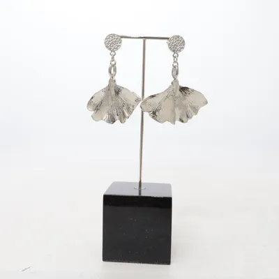 Boucles d'oreilles (Argent) de Gina Métal inconnu