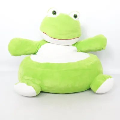 Sittpuff (Grön, Vit) Polyester
