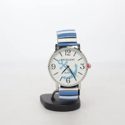 Polshorloge (Blauw, Wit) van Excellanc