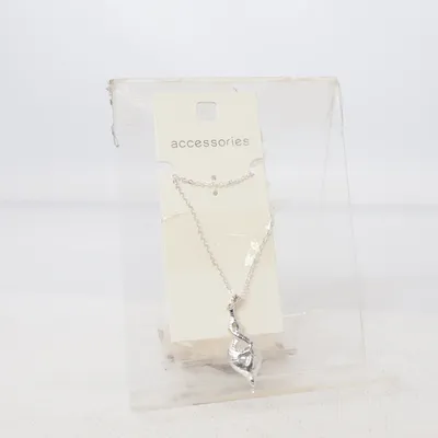 Collier (Argent, Rose) de Accessories Métal inconnu