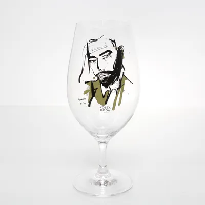 Wine glass (Transparent, Multicolored) from Kosta Boda