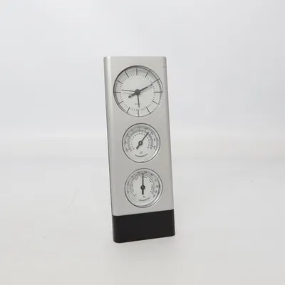 Table clock (Silver, Black)