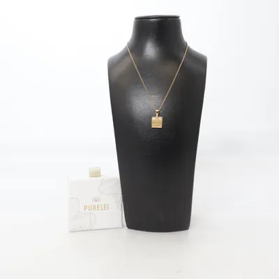 Halsband (Guldfärgad) från Purelei Okänd metall
