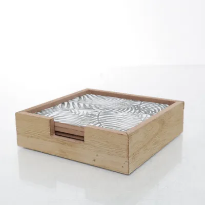 Glasunderlägg (Grå, Vit, Flerfärgad) från Gilbert Gilbert