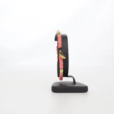 Bracelet (Pink, Multicolored) from Les Cleias Unknown metal