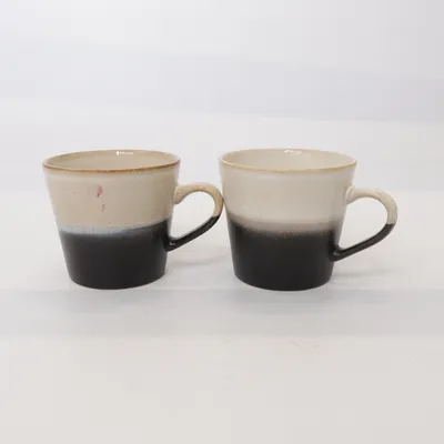 Mugg (Beige, Svart)