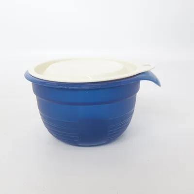 Lunchtrommel (Blauw, Wit) van Tupperware