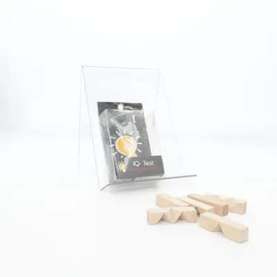 Brain teaser puzzle (Brown) from Fridolin