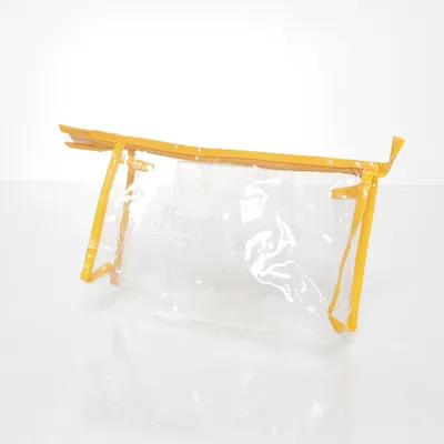 Toilettaske (Transparent, Gul) fra Banana Moon