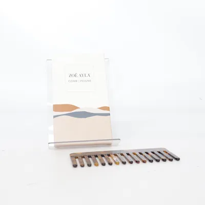 Peigne (Multicolore) de Zoë Ayla Acétate