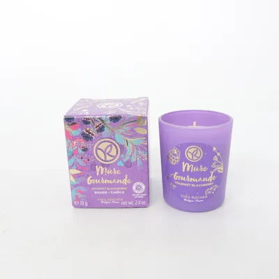 Scented candles (Mûre Gourmande) from Yves Rocher