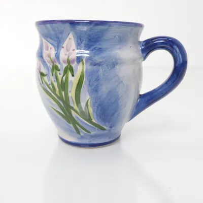 Mugg (Blå, Flerfärgad) från Lena a Linderholm