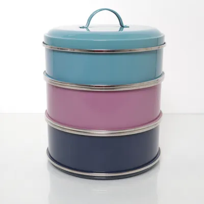 Serveringsset (Blå, Rosa, Svart)