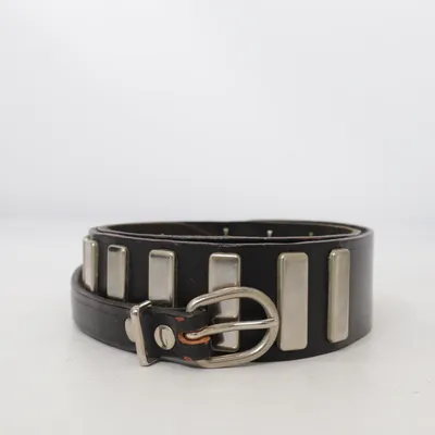 Riem (Zwart) van Cuir Veritable