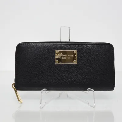 Portemonnee (Zwart) van Michael Kors Leer