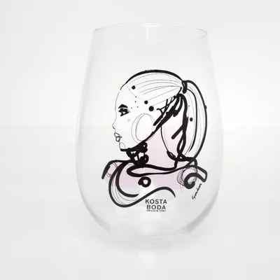 Drinkglas (Transparant, Meerkleurig) van Kosta Boda