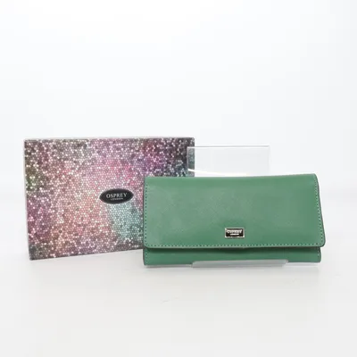 Wallet (Green) from Osprey Leather
