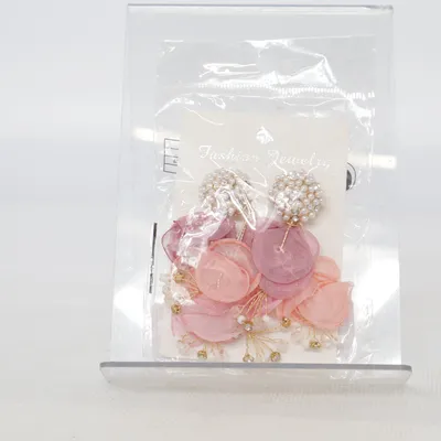 Boucles d'oreilles (Rose, Multicolore) de Fashion Jewelry Métal inconnu