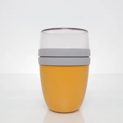 Lunch box (Yellow, Gray) from Mepal