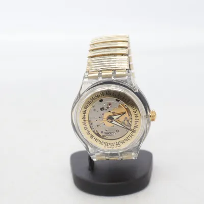 Armbandsur (Guldfärgad, Transparent, Silverfärgad) från Swatch