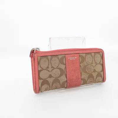 Wallet (Brown, Red, Multicolored) from Coach
