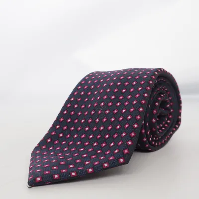 Cravate (Bleu, Rose) de Cedarwood State Polyester