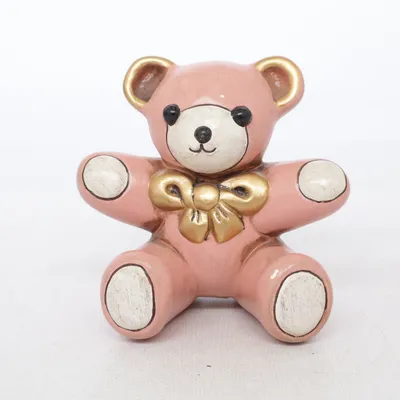 Figurin (Rosa, Guldfärgad, Vit) från Thun