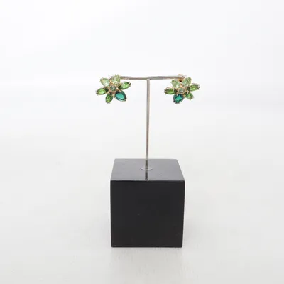 Boucles d'oreilles (Vert, Or) de Swarovski Métal inconnu