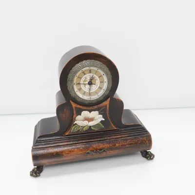 Table clock (Brown)