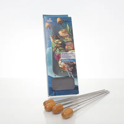 Grillspett (Silverfärgad, Brun) från TCM