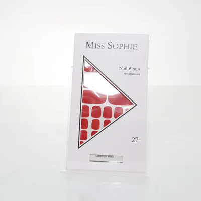 Kunstige negle (Rød) fra Miss Sophie