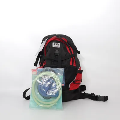 Backpack (Black, Red) from Abus