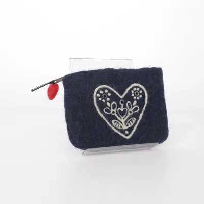Wallet (Blue, White) from Klippan