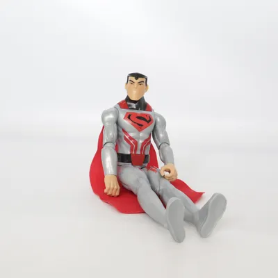 Toy figurine (Gray, Red, Black) from Superman