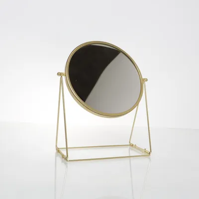 Cosmetica spiegel (Goud)