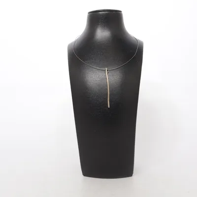 Halsband (Grå) Silver