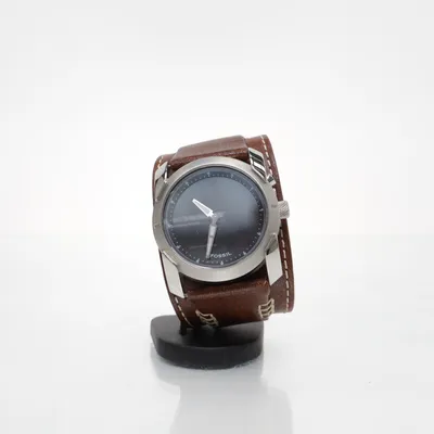 Armbandsur (Svart, Silverfärgad, Brun) från Fossil