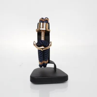 Armband (Blå, Guldfärgad) Mässing