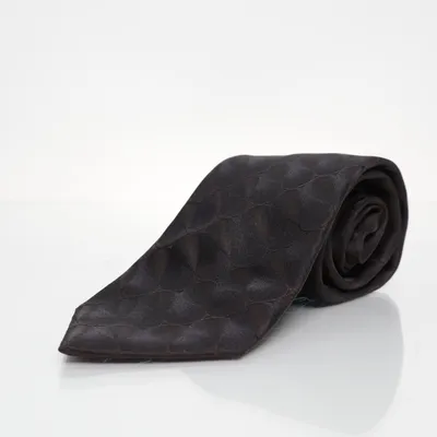 Stropdas (Zwart, Meerkleurig) van Olymp Zijde