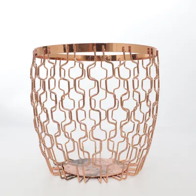 Bloempot (Rosé goud)