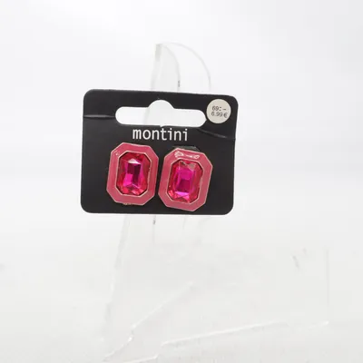 Boucles d'oreilles (Rose) de Montini Métal inconnu
