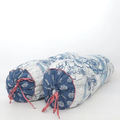 Coussin décoratif (Bleu, Blanc) de Pip Studio