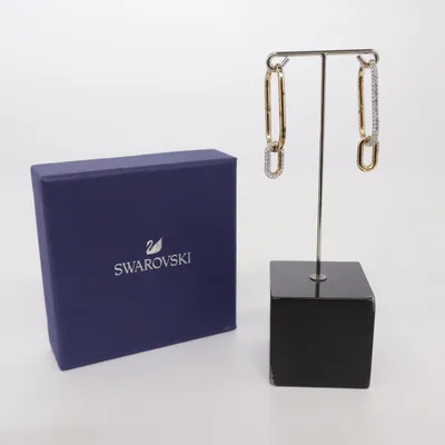 Örhängen (Guldfärgad, Vit) från Swarovski Okänd metall