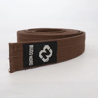 Kampsportsbälte (Brun) från Budo-Nord