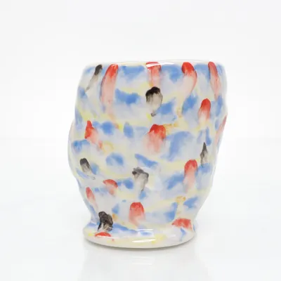 Mug (Blue, Multicolored) from HAY