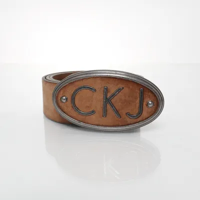Riem (Bruin) van Calvin Klein Jeans Leer