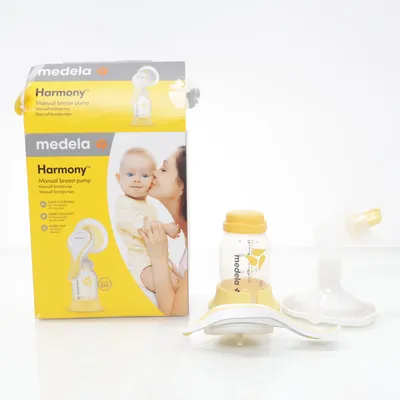 Bröstpump (Transparent, Gul) från Medela